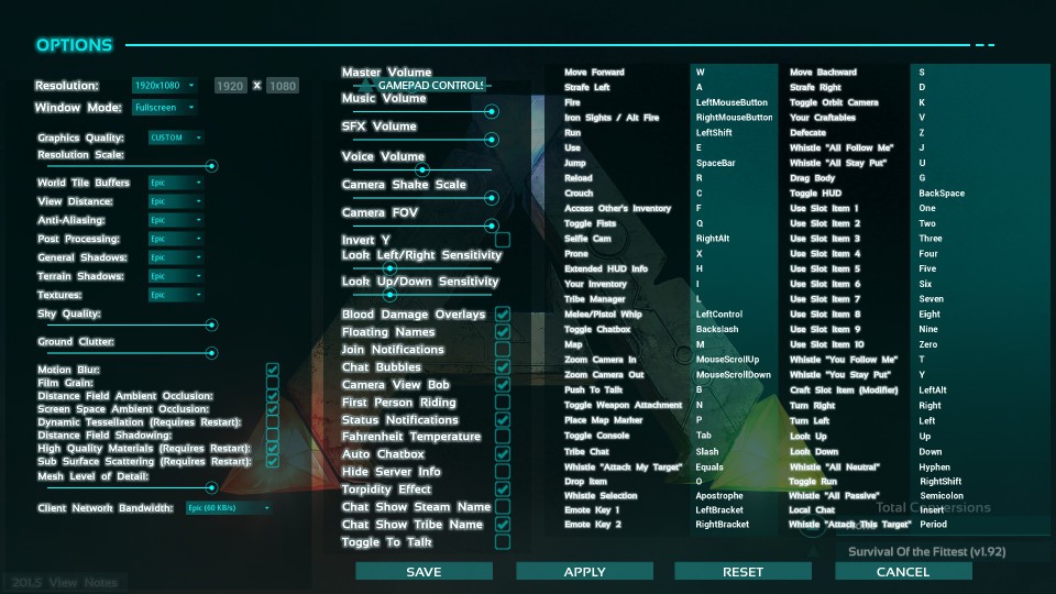 Video Settings PC Report ARK Survival Evolved Gallery